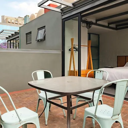 Deluxe Apartment W Private Terrace Reforma Av Mexico Extérieur photo